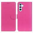 Samsung Galaxy A24 Litchi Læder Cover m. Pung - Lyserød Hot on Sale