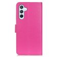 Samsung Galaxy A24 Litchi Læder Cover m. Pung - Lyserød Hot on Sale