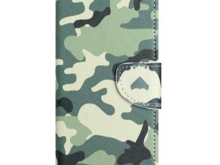 Samsung Galaxy A24 Læder Cover m. Pung & Ståfunktion - Camouflage Online Hot Sale