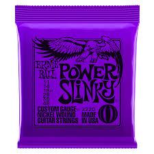 Ernie Ball 2220EB Nickl Power Slinky Power Slinky Nickel Wound Set For Cheap