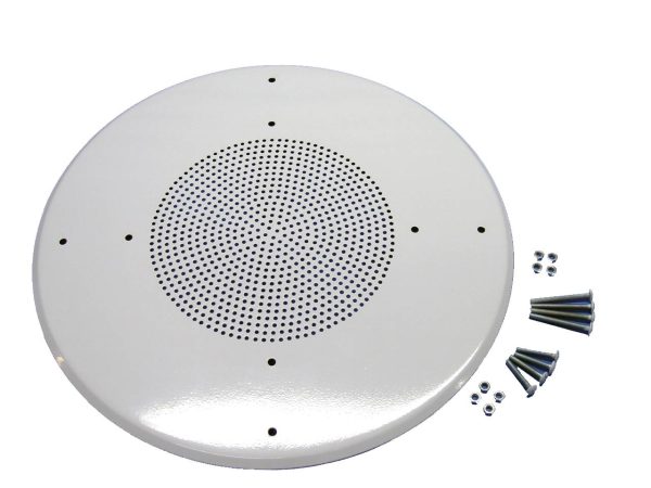 12.5  Ceiling or Wall Speaker grill white Fashion