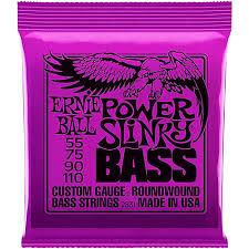 Ernie Ball 2831EB Bass Power Slinky Power Slinky Nickel Wound Bass Set 055 - 110 For Sale