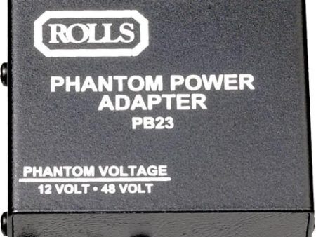 Rolls PB23 Single Channel Phantom Power Supply Fashion