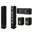 Boston Acoustics M340 5.0 Home Theater Speaker System M340 M25b & Mcenter For Discount