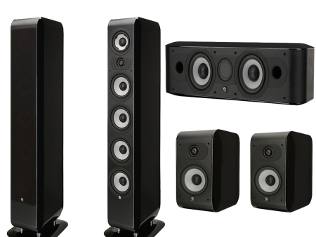 Boston Acoustics M340 5.0 Home Theater Speaker System M340 M25b & Mcenter For Discount