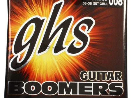 Ghs Boomers GBUL 6-String - Ultra Light Scale 008-038 Sale