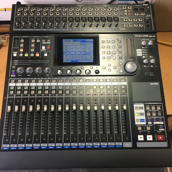 Tascam DM-24 Digital Mixer with 2 cards, IF-CS DM and IF-AD DM Discount