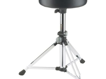 K&M 14030 Chrome Grande Drummers Throne Chrome Hot on Sale