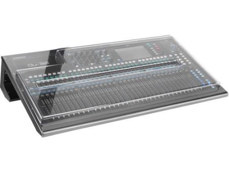 Decksaver DSP-PC-QU32 Cover For Allen And Heath Qu-32 Mixer Smokedclear Hot on Sale