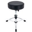 K&M 14010 Chrome Double Braced Drum Throne Push-Button Height Adjustment on Sale