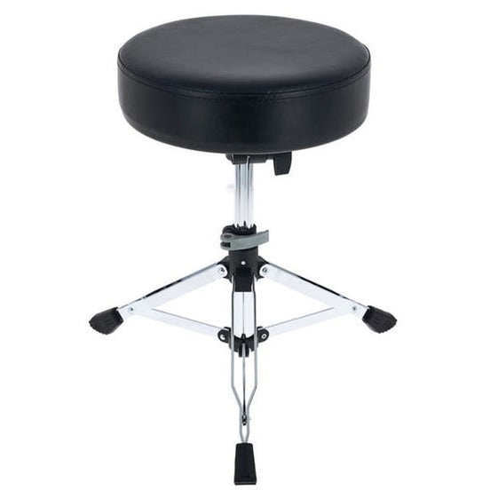 K&M 14010 Chrome Double Braced Drum Throne Push-Button Height Adjustment on Sale