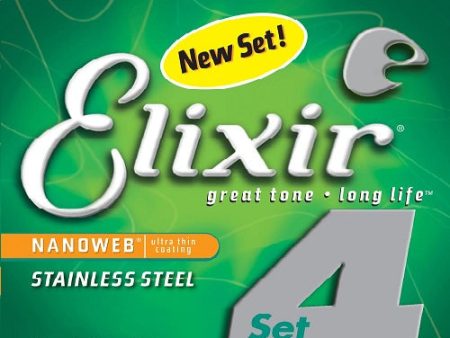 Elixir 14702 Elecbass String Scale 50-105 Online Sale