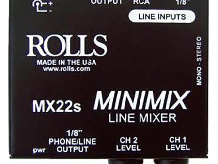 Rolls MX22S Mini Mix Line Mixer For Sale