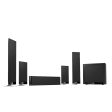 Kef T205 5.1 Home Theater System Black Online now