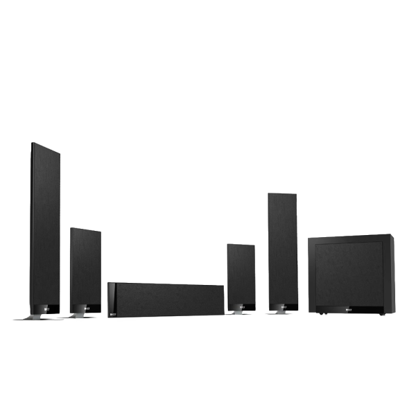 Kef T205 5.1 Home Theater System Black Online now