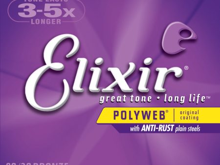 Elixir 11100 Acou Gtr-6 Str-Pw-Med Scale 013-056 8020 Hot on Sale