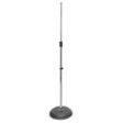 On-Stage MS7201 Round base microphone stand with cast zinc clutch Online Hot Sale