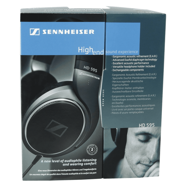 Sennheiser HD595 Dynamic High Grade Performance Premiere Headphones Hot on Sale