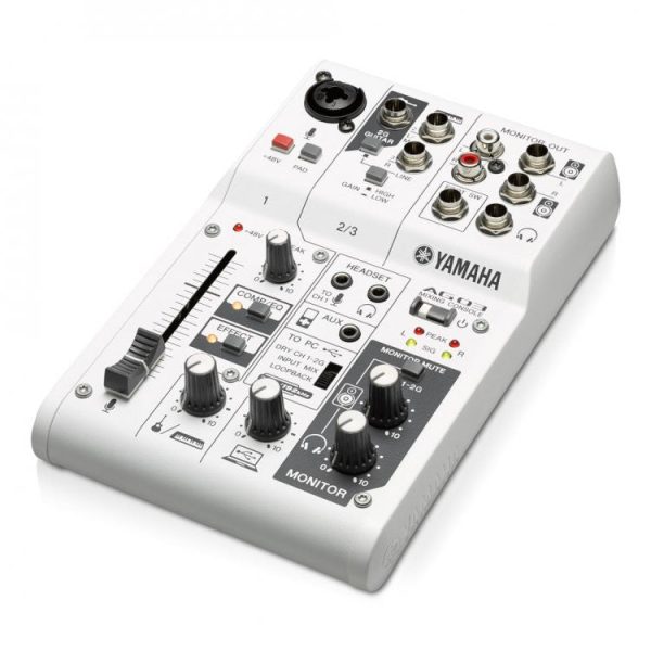 Yamaha AG03 3-channel mixer USB audio interface For Discount