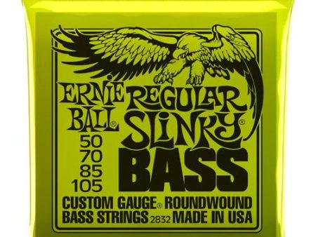 Ernie Ball 2832EB 050-.105 Regular Slinky Nickel Wound Electric Bass Strings Discount