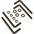 PEDESTAL PRO L-Bolt-500 L-bolt Pedestal Mounting Kit - 1 2  Bolts Online Sale