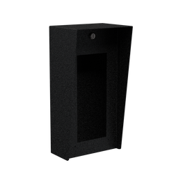 PEDESTAL PRO 816HOU-ZENI-01-CRS 8x16 Steel Housing - Zenitel TFIX, TFIE, EAPII, EAPFX Intercoms For Discount