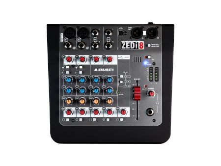 Allen & Heath ZEDi-8 Compact 8-Input Mixer w USB For Sale