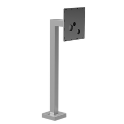 PEDESTAL PRO 33PED-MVI-001-304 45  Stainless Gooseneck - KeyCom BOLT Surface Online