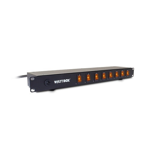 WattBox WB-100-RSW-8 Rack Mount Power Strip with 8 Individual Switches Hot on Sale