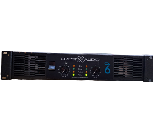 Crest Audio CA6 Power Amplifier For Discount