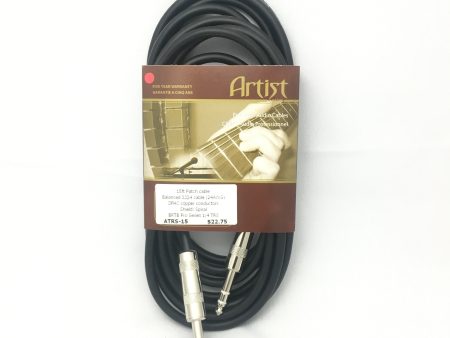 BRTB Artist 1 4in Male TRS to 1 4in Male TRS Cable Cheap