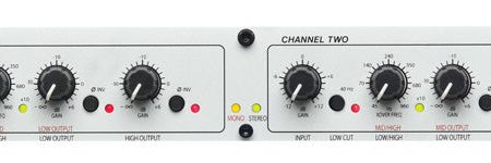 DBX 223xs Stereo 2-Way Mono 3-Way Crossover with XLR Connectors For Cheap