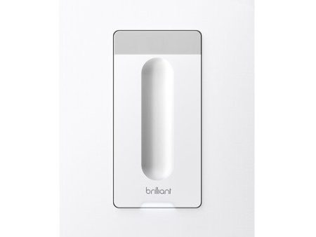 IN STOCK! BRILLIANT SMART DIMMER SWITCH BHS120US-WH1 (White) Fashion