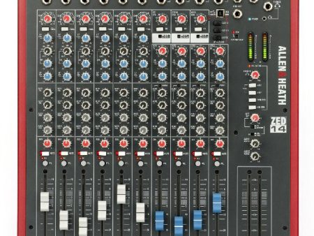 Allen & Heath ZED-14 Mixer - 6 Mono   4 Stereo with USB Fashion