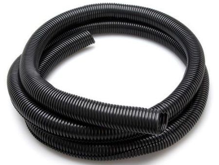 Hosa WHD-410 Black Split-Loom Cable Organizer, 1 inch x 10 feet For Sale