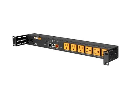 WattBox WB-800-IPVM-6 800 Series IP Surge Protector, 6-Individually Controlled and Amp, Metered Outlets Online Sale