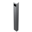 PEDESTAL 64TOW-PPRO-02-304 47  Stainless Tower fits Double Gang Cutout Discount