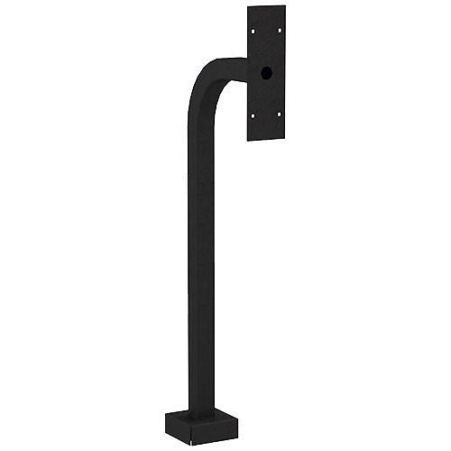 Pedestal Pro 22PE1-DOOR-02-CRS 36  Steel Gooseneck Pedestal for DoorBird 2101KV, Black Online