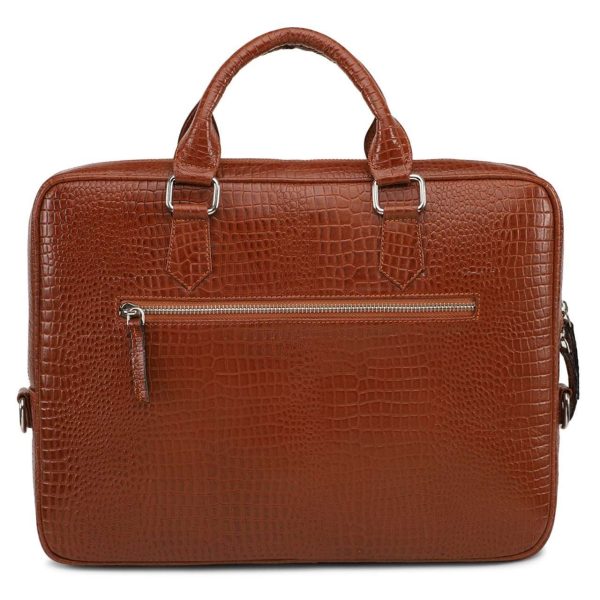 iCruze Delite Leather Bag Tan on Sale