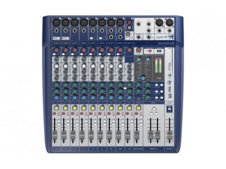 Soundcraft Signature 12, Compact Analog Mixer with USB Online Hot Sale