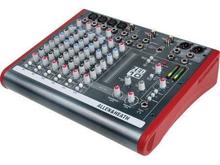 ALLEN & HEATH ZED-10FX MIXER - 4 MONO   2 STEREO WITH USB Supply