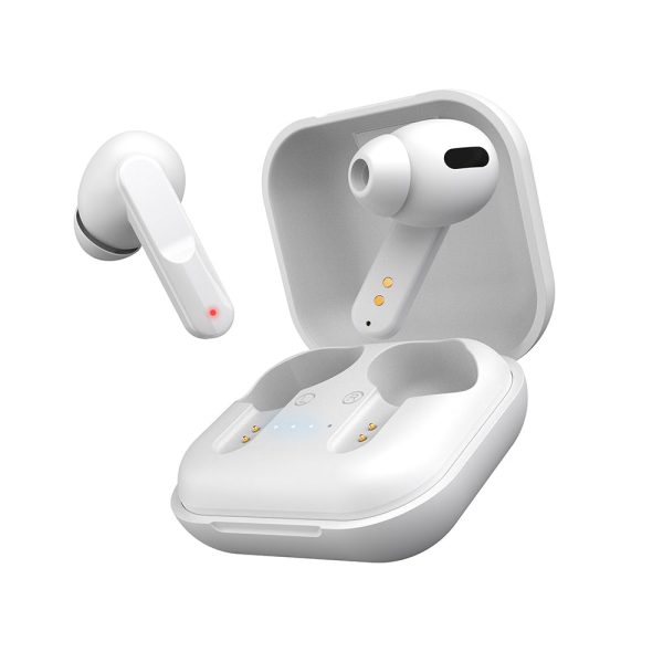 Defender TWS Earbuds White Hot on Sale