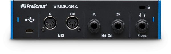 Presonus Studio 24c 2x2 USB-C Audio Interface Online Hot Sale