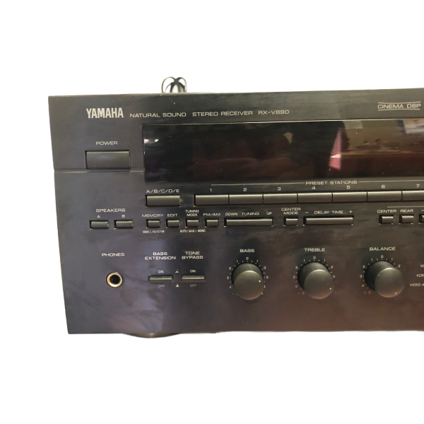 Yamaha RX-V890 Natural sound Stereo Receiver with Remote For Cheap