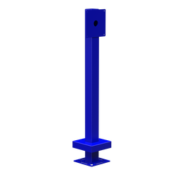 PEDESTAL 33PE1-EMER-01-CRS 46  Heavy Duty Pedestal Emergency Wall Station Stand For Sale