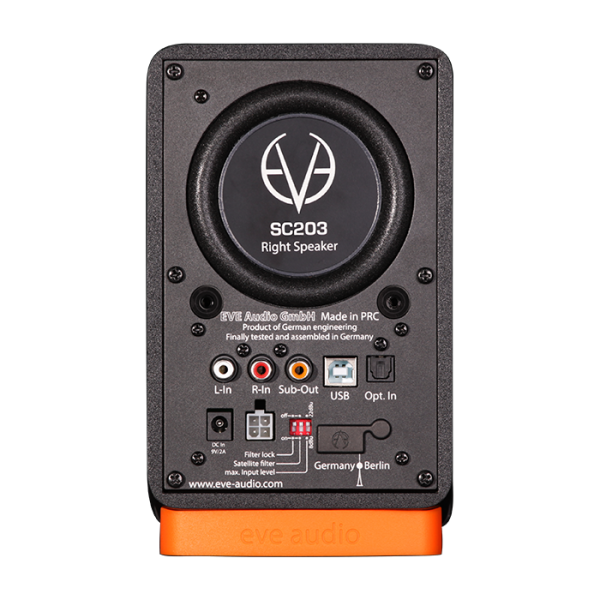 EVE AUDIO SC203 Online now