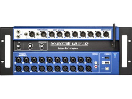 Soundcraft Ui24R 24-Channel Digital Mixer   Multitrack USB Recorder with Wireless Control (UI-24R-US) on Sale