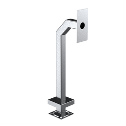 PEDESTAL PRO 33PE1-ZENI-01-304 42  Heavy Duty Stainless Gooseneck Pedestal Cheap