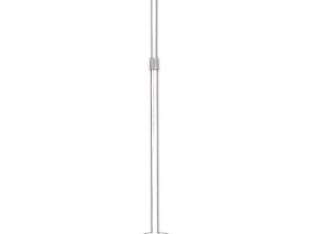 On-Stage Stands MS7201QTRW Quarter-Turn Round Base Mic Stand (White) Supply