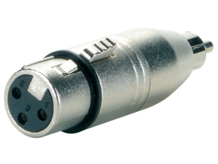 XLR F M to RCA Male Adapter Discount